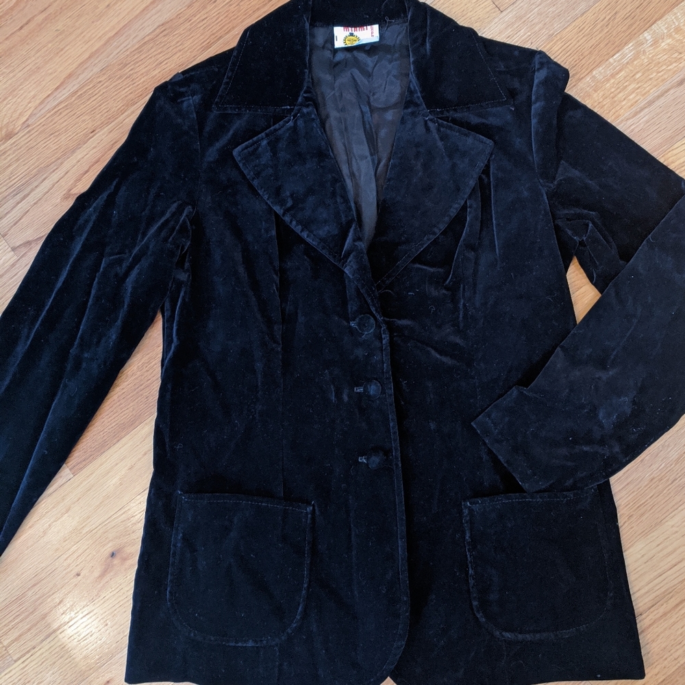 Vintage Velvet Blazer